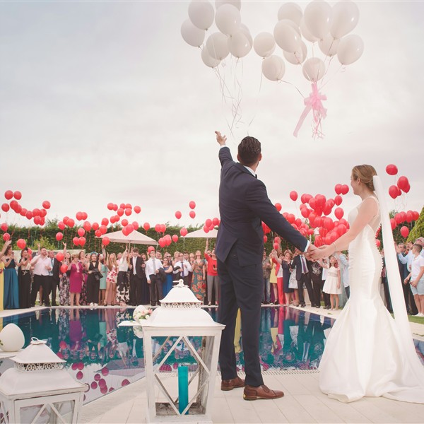 Guests celebrating together